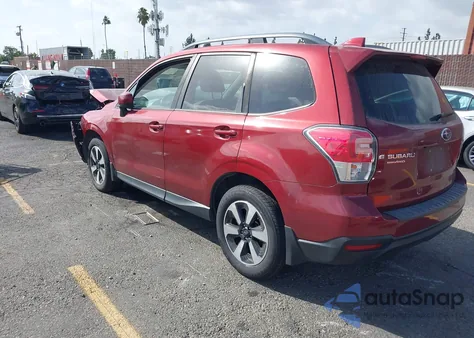 2017 Subaru Forester 2.5I Premium из США, поврежденный, VIN JF2SJAEC1HH447224